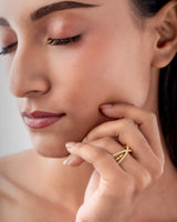 Twilight Twist Ring