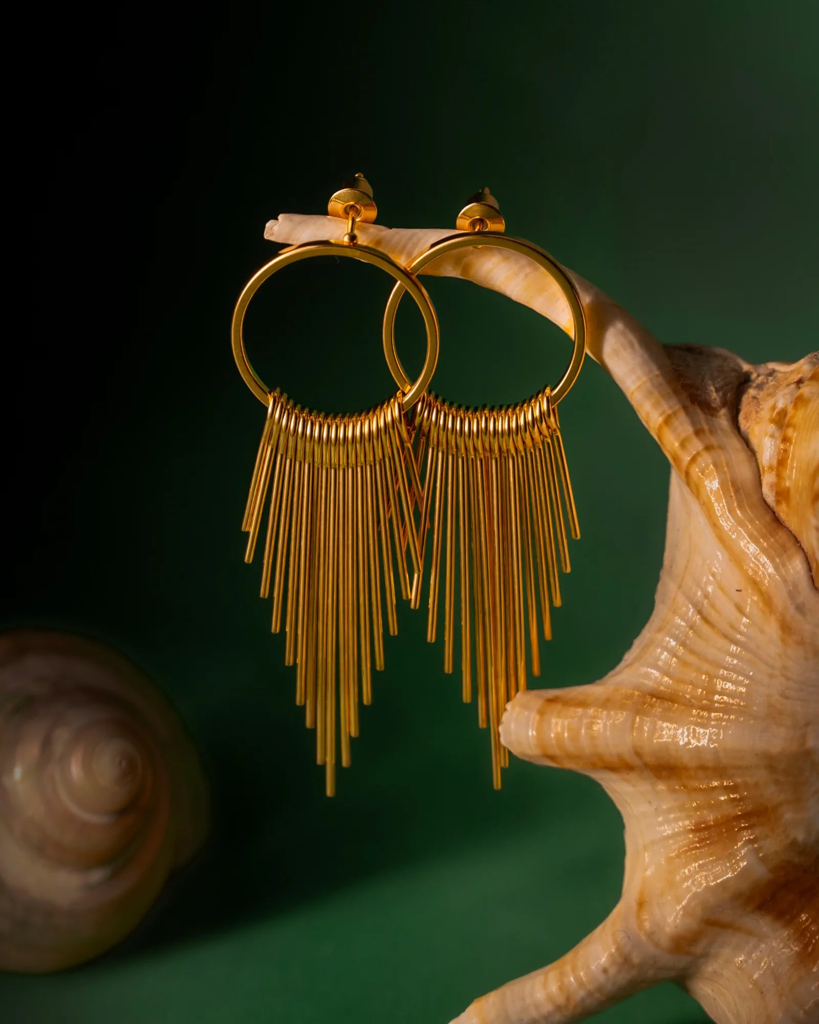 Cascade Fringe Hoops
