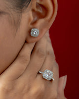 Regal Halo Jewelry Set