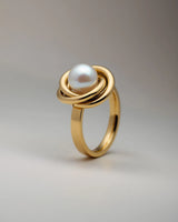 Orbit Pearl Ring