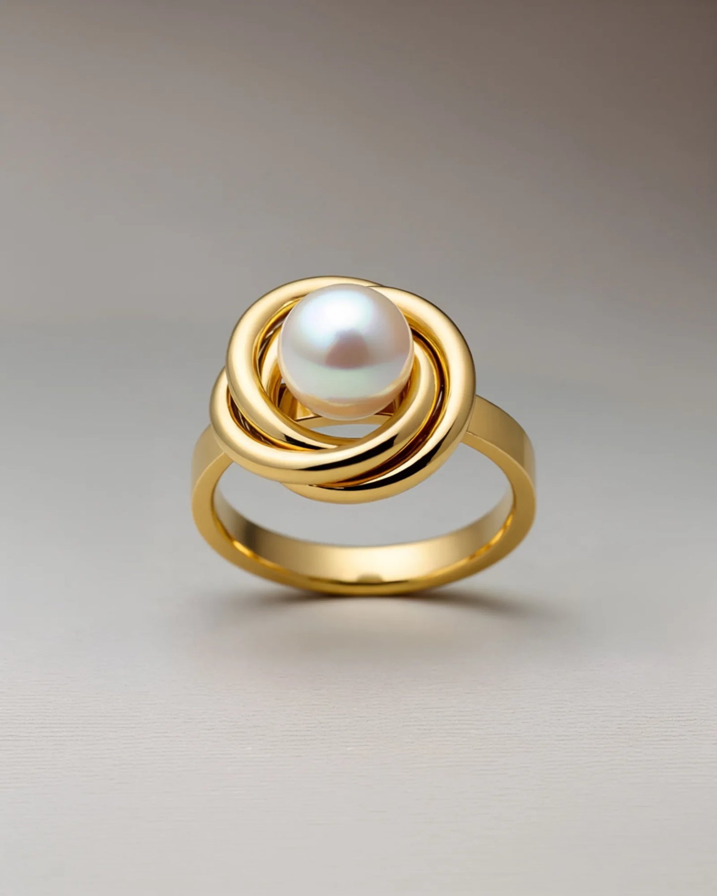 Orbit Pearl Ring