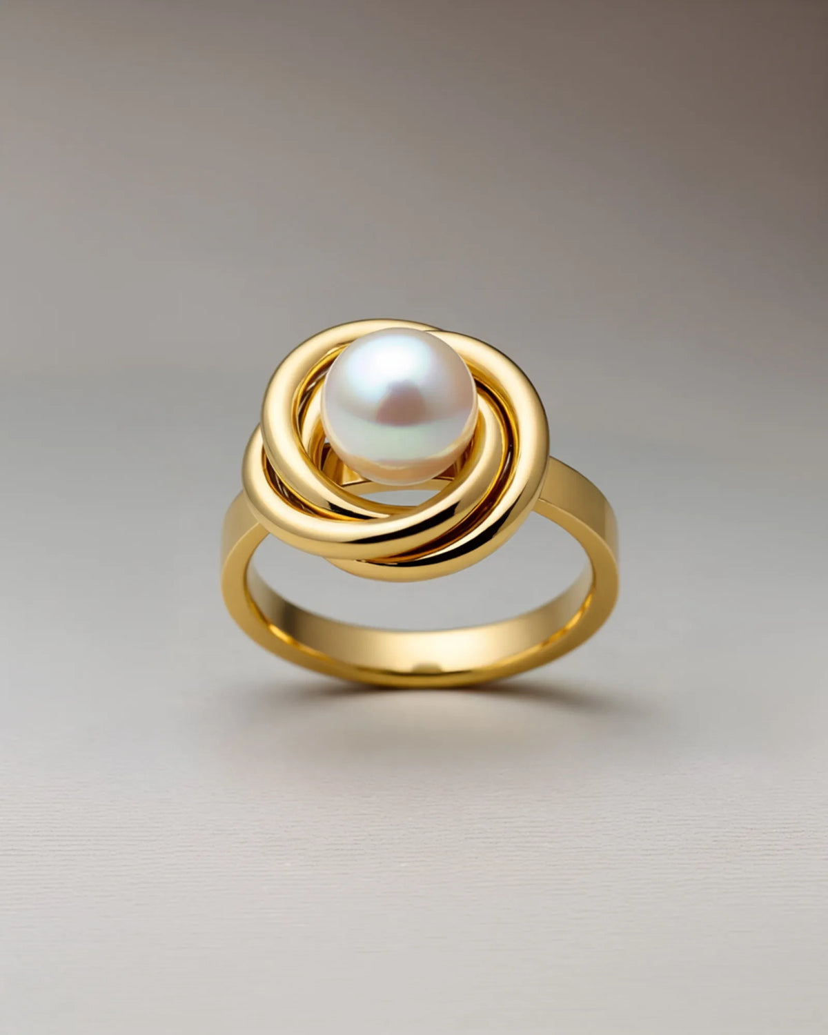 Orbit Pearl Ring