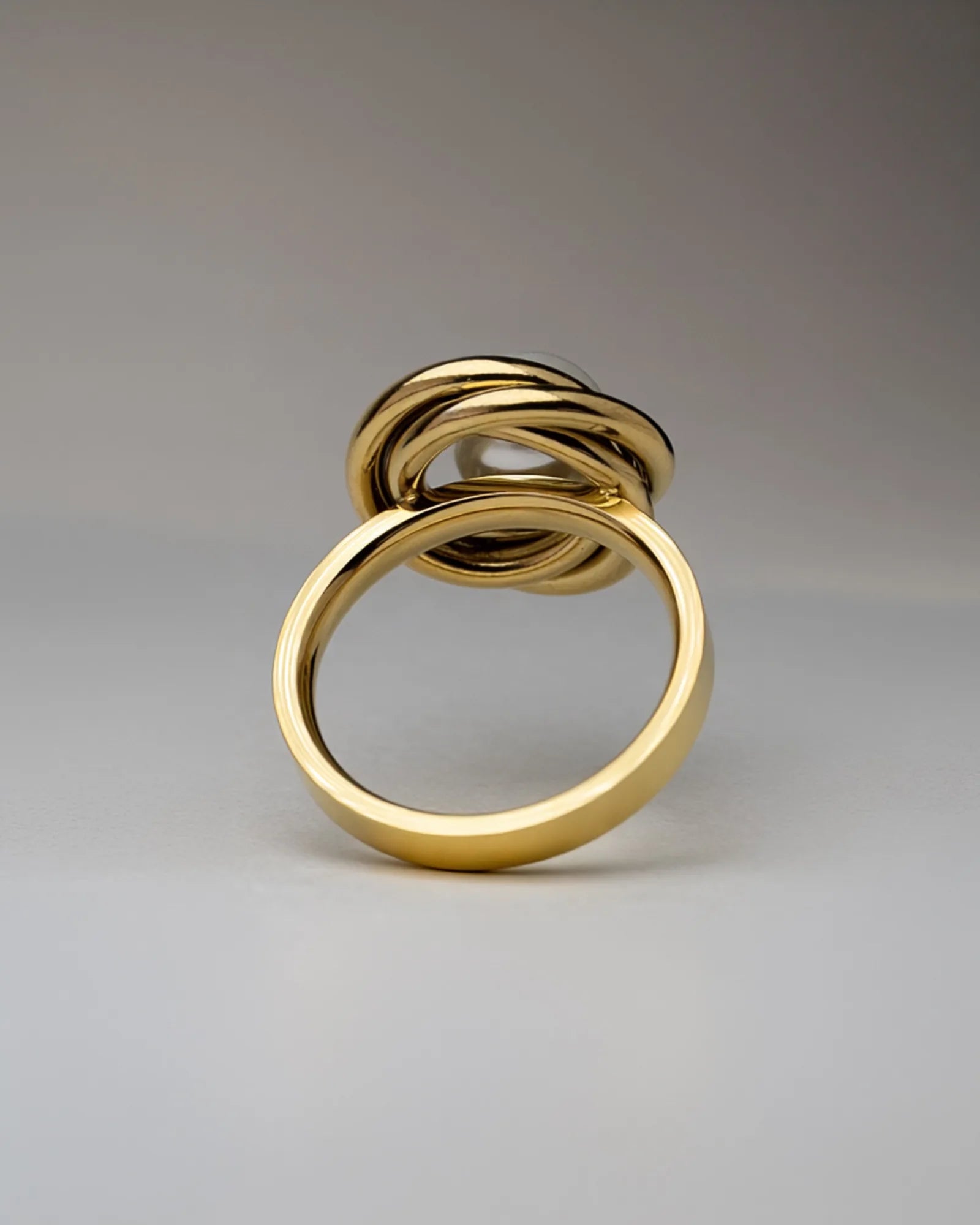 Orbit Pearl Ring