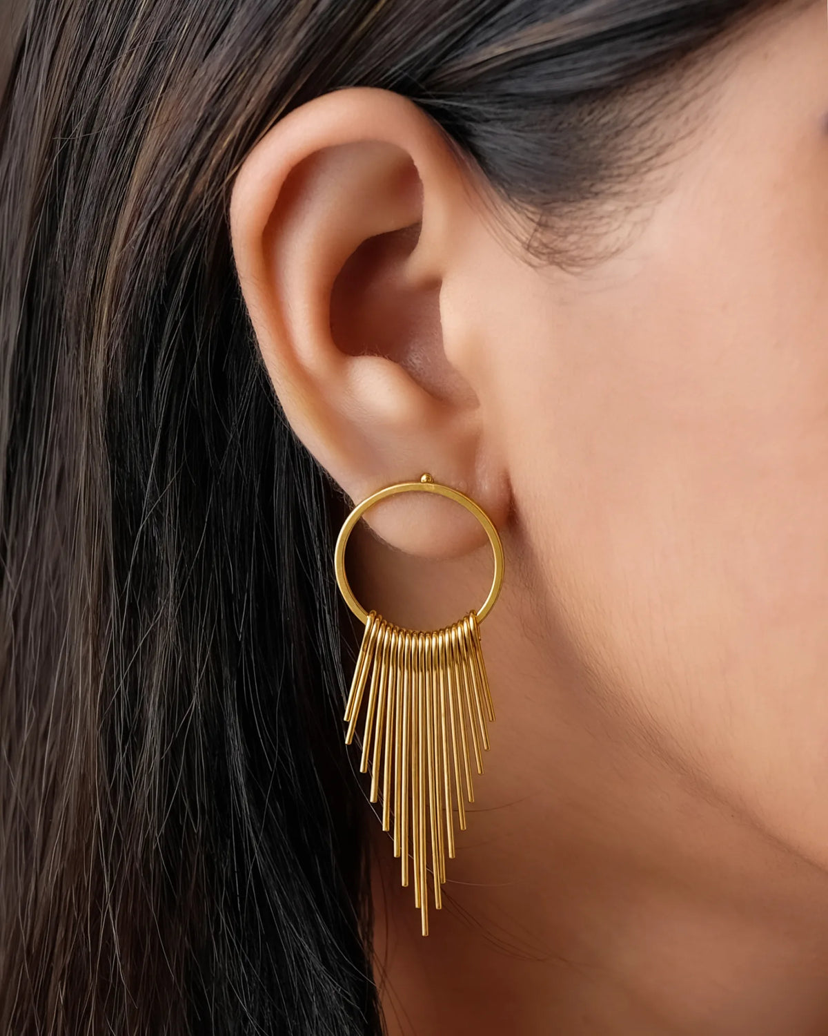 Cascade Fringe Hoops